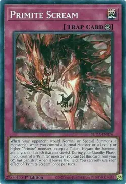 Yugioh! Primite Scream x3 SUDA-EN076 Supreme Darkness - Image 1