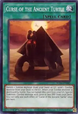 Yugioh! Curse of the Ancient Turtle x3 SUDA-EN0083 Supreme Darkness - Image 1
