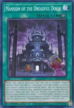 Yugioh! Mansion of the Dreadful Dolls INFO-EN056 The Infinite Forbidden - Image 1