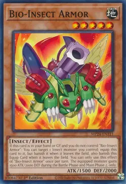 Yugioh! Bio-Insect Armor MP24-EN311 - Image 1