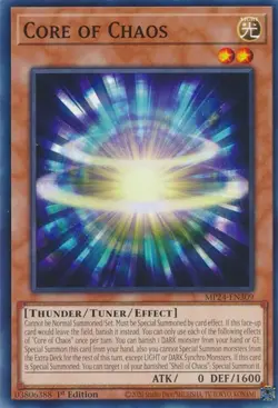 Yugioh! 3x Core of Chaos MP24-EN309 - Image 1