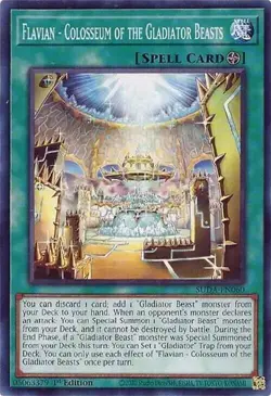 Yugioh! Flavian - Colosseum of the Gladiator Beasts x3 Supreme Darkness - Image 1