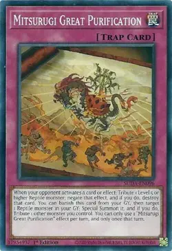 Yugioh! Mitsurugi Great Purification x3 SUDA-EN096 Supreme Darkness - Image 1