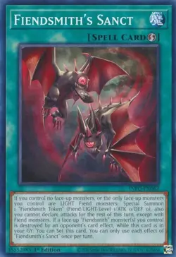 Yugioh! 3x Fiendsmith's Sanct INFO-EN062 - Image 1