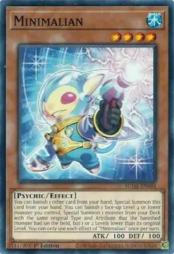 Yugioh! Minimalian x3 SUDA-EN084 Supreme Darkness - Image 1