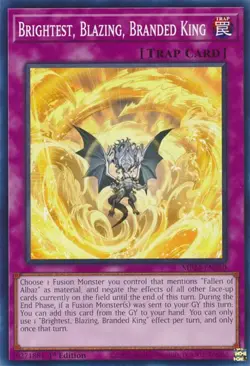 Yugioh! 3x Brightest, Blazing, Branded King MP24-EN350 - Image 1