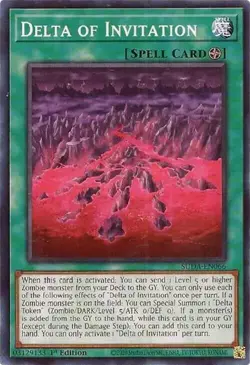 Yugioh! Delta of Invitation x3 SUDA-EN0066 Supreme Darkness - Image 1
