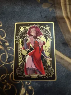 Akiza Blackrose Gown Red Dress - Mana Moon Metal Field Center Yugioh ManaMoon - Image 2