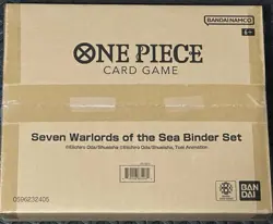 OP: Seven Warlords of the Sea Binder | NEW / SEALED ONE PIECE TCG - US SELLER - Image 1