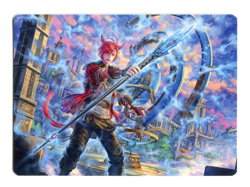 G'raha Tia Scion Reborn Art Card NM #19/53 Art Card Final Fantasy FIN MTG AAFIN - Image 1