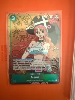 One Piece Nami OP02-036 Paramount War Alt Art - Image 1