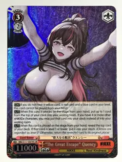 "The Great Escape" Quency (SR) GODDESS OF VICTORY: NIKKE NIK/S117-E079S SR NM - Image 1