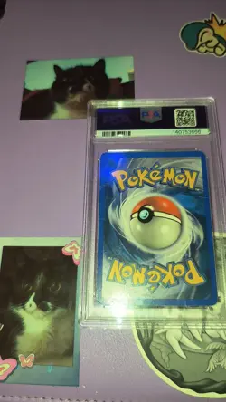 PSA 1 Espeon ex 102/115 2005 Unseen Forces Ultra Rare Pokemon Card SWIRL - Image 2