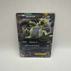 Tyranitar EX - 42/98 - Pokemon Ancient Origins XY Ultra Rare Card NM - Image 1