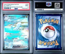 Pokemon 2023 Par en Altaria EX Special Illustration Rare Card #253 PSA 9 - Image 3