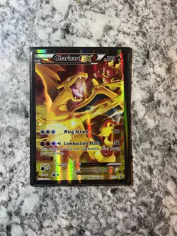 CHARIZARD EX XY121 XY BLACK STAR PROMO HOLO POKEMON CARD - LP-MP CONDITION - Image 1