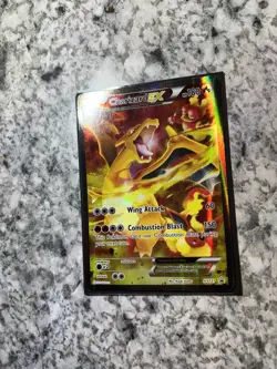 CHARIZARD EX XY121 XY BLACK STAR PROMO HOLO POKEMON CARD - LP-MP CONDITION - Image 4