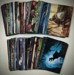 MTG LOTR Art Card Full Set (x81) Magic The Gathering Lord Of The Rings - Image 1