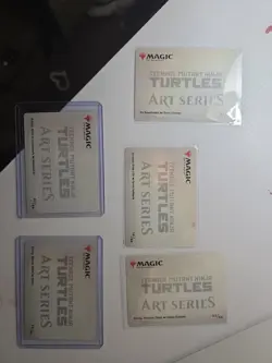 Magic: The Gathering TMNT ART SERIES INCLUDING Signiture Card 42/54 - Image 4
