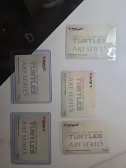 Magic: The Gathering TMNT ART SERIES INCLUDING Signiture Card 42/54 - Image 5
