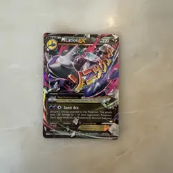 Mega Latios EX Full Art Holo Card Roaring Skies 2015 Edition 102/108 - Image 1