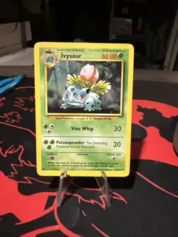 Ivysaur - 30/102 - Pokemon Base Set Unlimited Card WOTC MP - Image 1