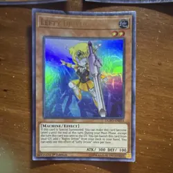 Yu-Gi-Oh! Righty Driver x2 & Lefty Driver DUPO 1st Edition Holo 3 Card Lot - Image 4