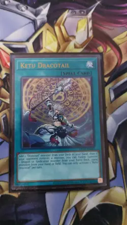 OP29-EN003 Ketu Dracotail - Ultimate Rare - Yu-Gi-Oh CARD - Image 1