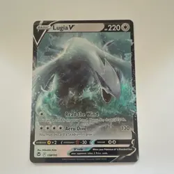 Pokemon Lugia V 138/195 Ultra Rare Swsh12 Silver Tempest Holo 220 HP Card - Image 1