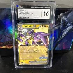 Cgc 10 Toxtricity Illustration Contest 2024 Graded Pokemon Card - Image 1