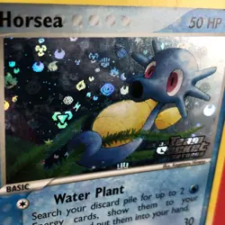 2004 | Pokemon TCG (HORSEA 58/109 LP | REVERSE HOLO) Card EX Team Rocket Returns - Image 5