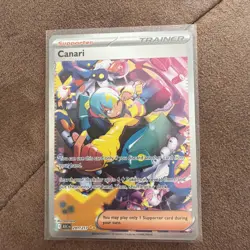 Canari 291/217 Ascended Heros SIR Pokemon TCG Near Mint Brand New Card - Image 1