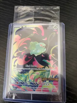 Bulbasaur - (Mega Evolution Stamped) 133/132 Miscellaneous Cards & Products Holo - Image 1