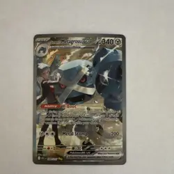 Pokemon Steven's Metagross EX Holo 340 HP 200 Attack ASC Set Card - Image 1