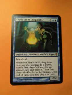 Thada Adel, Acquisitor - MTG - Worldwake - LP - Image 1