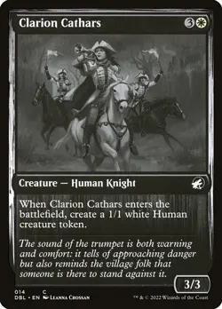 [MTG] Clarion Cathars (014) (DBL) LP-HP - Image 1