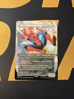 MTG Spectacular Spider-Man (Borderless) NON-FOIL NM 14 Marvel's Spider-Man - Image 1