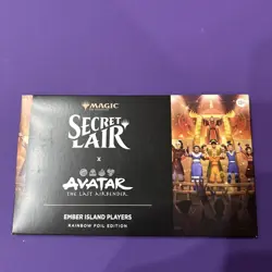 MTG Secret Lair x Avatar The Ember Island Players Drop RAINBOW FOIL - SEALED! - Image 1