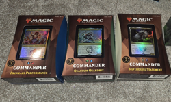 3 x MTG Strixhaven Commander Decks - Prismari, Quantum, Silverquill - Image 1