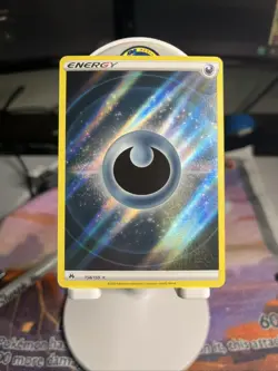 Darkness Energy 158/159 Crown Zenith Holo Pokemon Card MINT RARE - Image 1
