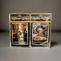 Lot Of (2) Pokemon TCG Japanese TAG Graded Gem Mint 10 🔥 Litleo And Crustle - Image 1