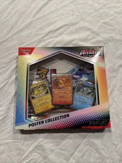 Pokemon TCG: Prismatic Evolutions Poster Collection - SEALED - Image 1