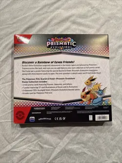 Pokemon TCG: Prismatic Evolutions Poster Collection - SEALED - Image 2