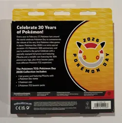 Pokemon TCG: 2026 Pokemon Day 30th Anniversary Collection Factory Sealed - Image 2