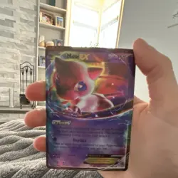 Pokemon Mew EX Full Art Holo Ultra Rare Dragons Exalted 120 HP 46/124 English - Image 1