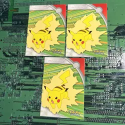 Pikachu #25 HV6 Topps Pokemon Series 2 Heroes & Villains Card Blue Logo 3 - Image 1