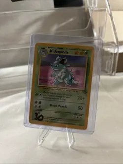 Pokemon TCG Nidoqueen Jungle 7/64 Holo Unlimited Holo Rare - Image 1