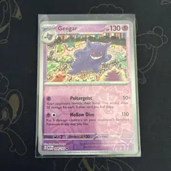 Gengar Reverse Holo NM 094/165 Scarlet & Violet 151 Pokemon Card - Image 1