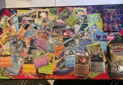 Huge Pokemon Lot Full Art Ex Rare Holo Rev Holo Mini Tin Phantasmal Flames Pack - Image 1