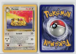Persian #42/64 Jungle Unlimited Pokemon TCG LP - Image 3
